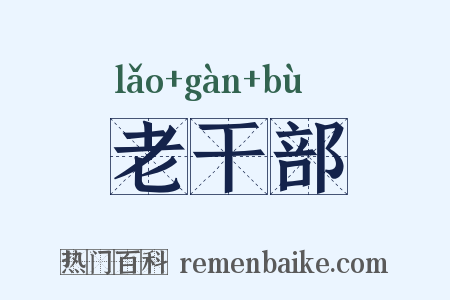 老干部是什么意思的图片